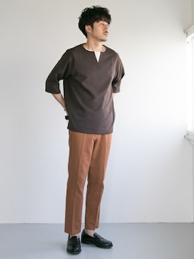 「URBAN RESEARCH（アーバンリサーチ）のアイテム（その他トップス）」を使った、nagayaさん（メンズ・175cm）の夏コーディネート