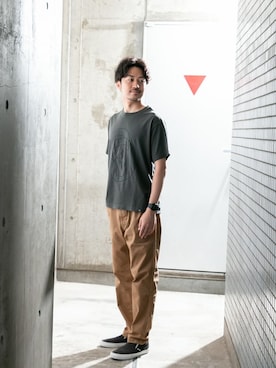 「WORK NOT WORK URBAN RESEARCH（ワークノットワークアーバンリサーチ）のアイテム」を使った、nagayaさん（メンズ・175cm）の秋コーディネート