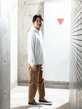 「WORK NOT WORK URBAN RESEARCH（ワークノットワークアーバンリサーチ）のアイテム」を使った、nagayaさん（メンズ・175cm）の秋コーディネート