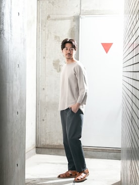 「WORK NOT WORK URBAN RESEARCH（ワークノットワークアーバンリサーチ）のアイテム」を使った、nagayaさん（メンズ・175cm）の秋コーディネート