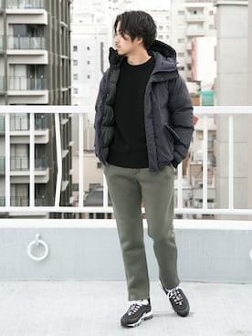 nagayaさん（メンズ・175cm）の冬コーディネート