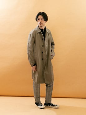 「worknotwork」｜「アイテム（ジャケット/アウター）」を使った、nagayaさん（メンズ・175cm）の冬コーディネート