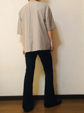 「TACASI（タキャシ）のアイテム」を使った、けんてぃーもさん（メンズ・178cm）の夏コーディネート