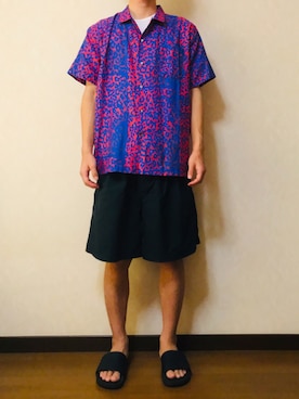 けんてぃーもさん（メンズ・178cm）の夏コーディネート