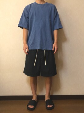 けんてぃーもさん（メンズ・178cm）の夏コーディネート