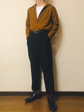 けんてぃーもさん（メンズ・178cm）の秋コーディネート