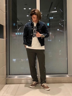 吉川修平さん(メンズ・175cm)の春コーディネート