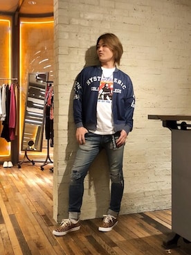 吉川修平さん（メンズ・175cm）の春コーディネート