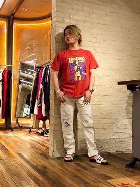 吉川修平さん（メンズ・175cm）の夏コーディネート