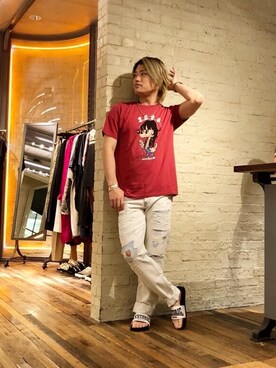 吉川修平さん（メンズ・175cm）の夏コーディネート