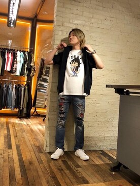 吉川修平さん（メンズ・175cm）の夏コーディネート