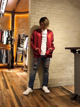 吉川修平さん（メンズ・175cm）の夏コーディネート