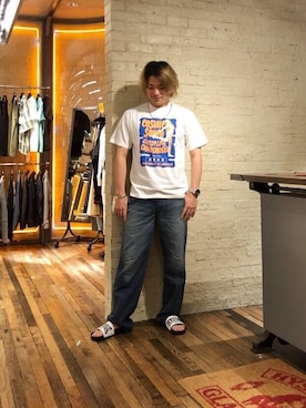 吉川修平さん(メンズ・175cm)の夏コーディネート