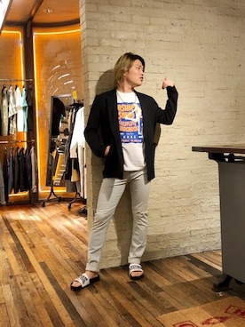 吉川修平さん（メンズ・175cm）の夏コーディネート