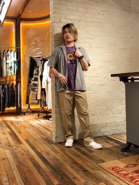 吉川修平さん（メンズ・175cm）の夏コーディネート