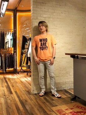 吉川修平さん（メンズ・175cm）の夏コーディネート