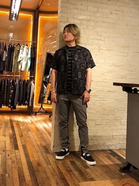 吉川修平さん（メンズ・175cm）の夏コーディネート