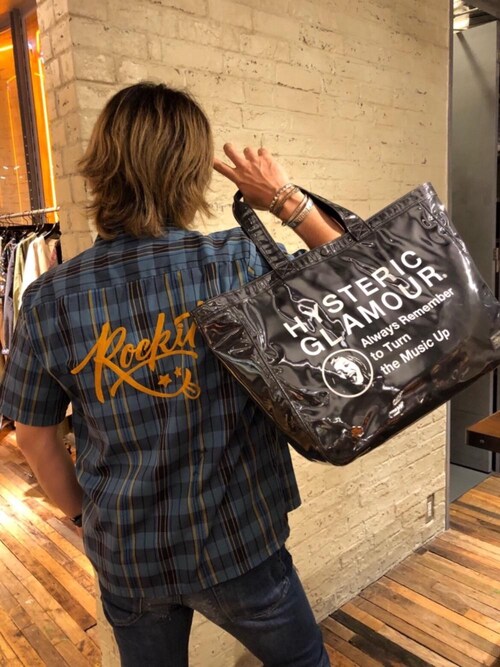 HYSTERIC GLAMOUR���N�A���X�g��C������́u�i�b�j�v���g�����R�[�f�B�l�[�g