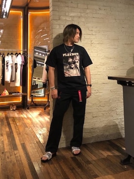 HYSTERIC GLAMOUR���N�A���X�b�g��C������̃o���O��/���X�g�o���h�u�iHYSTERIC GLAMOUR�b�q�X�e���b�N�O���}�[�j�v���g�����R�[�f�B�l�[�g