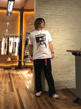 HYSTERIC GLAMOUR���N�A���X�b�g��C������̃o���O��/���X�g�o���h�u�iHYSTERIC GLAMOUR�b�q�X�e���b�N�O���}�[�j�v���g�����R�[�f�B�l�[�g