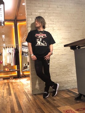 HYSTERIC GLAMOUR���N�A���X�b�g��C������̃o���O��/���X�g�o���h�u�iHYSTERIC GLAMOUR�b�q�X�e���b�N�O���}�[�j�v���g�����R�[�f�B�l�[�g