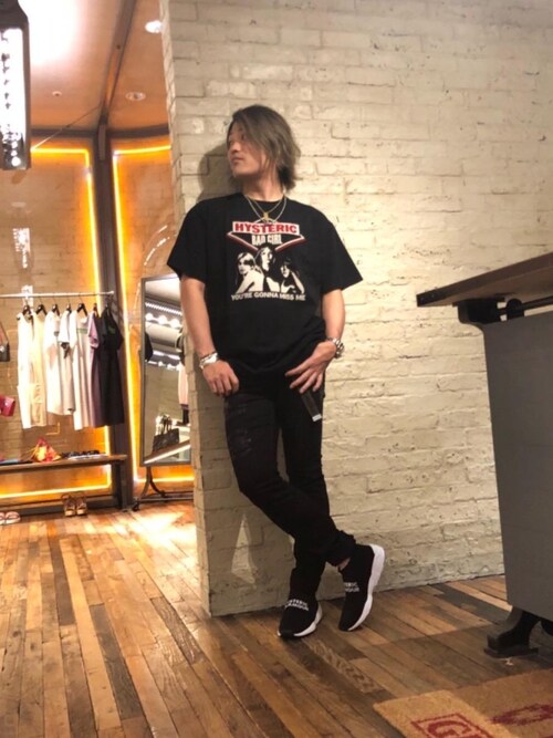 HYSTERIC GLAMOUR���N�A���X�g��C������́u�i�b�j�v���g�����R�[�f�B�l�[�g