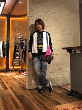 吉川修平さん（メンズ・175cm）の夏コーディネート