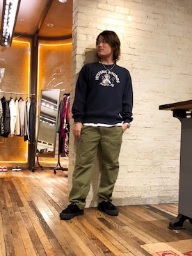 吉川修平さん（メンズ・175cm）の秋コーディネート