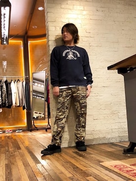 吉川修平さん（メンズ・175cm）の秋コーディネート