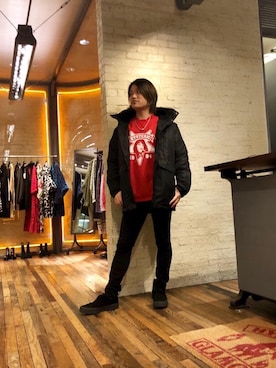 吉川修平さん(メンズ・175cm)の秋コーディネート