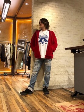 吉川修平さん(メンズ・175cm)の冬コーディネート