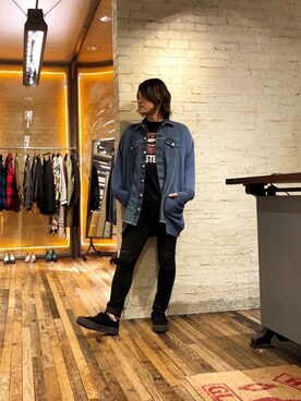 吉川修平さん（メンズ・175cm）の冬コーディネート