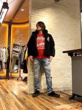 吉川修平さん（メンズ・175cm）の冬コーディネート