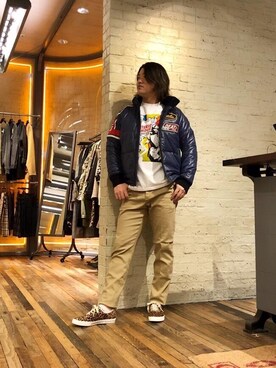 吉川修平さん（メンズ・175cm）の冬コーディネート