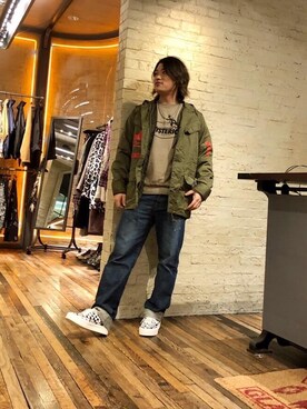 吉川修平さん（メンズ・175cm）の冬コーディネート