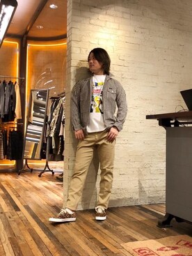 吉川修平さん(メンズ・175cm)の冬コーディネート