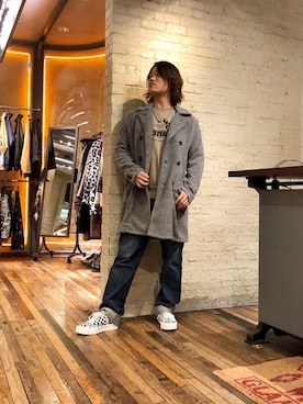 吉川修平さん（メンズ・175cm）の冬コーディネート