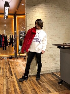 吉川修平さん(メンズ・175cm)の冬コーディネート