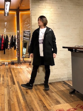 吉川修平さん(メンズ・175cm)の冬コーディネート