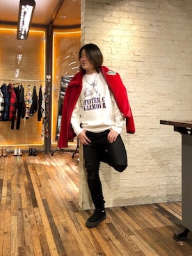 吉川修平さん(メンズ・175cm)の冬コーディネート