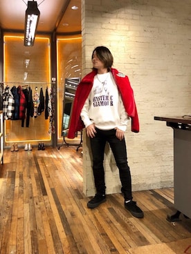 吉川修平さん(メンズ・175cm)の冬コーディネート