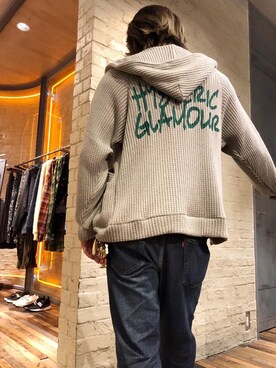 「コラボレーション」｜「アイテム（財布/小物）」を使った、吉川修平さん（メンズ・175cm）の冬コーディネート