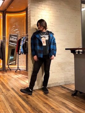 吉川修平さん（メンズ・175cm）の冬コーディネート