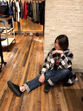 吉川修平さん（メンズ・175cm）の冬コーディネート