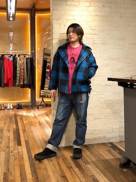 吉川修平さん（メンズ・175cm）の冬コーディネート