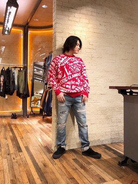 吉川修平さん(メンズ・175cm)の冬コーディネート