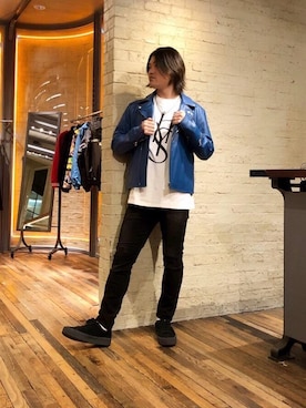 吉川修平さん（メンズ・175cm）の冬コーディネート