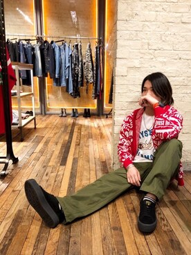 吉川修平さん(メンズ・175cm)の春コーディネート