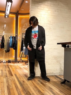 吉川修平さん（メンズ・175cm）の春コーディネート