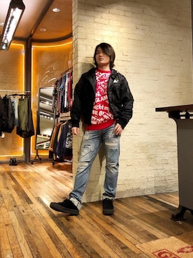 吉川修平さん（メンズ・175cm）の春コーディネート